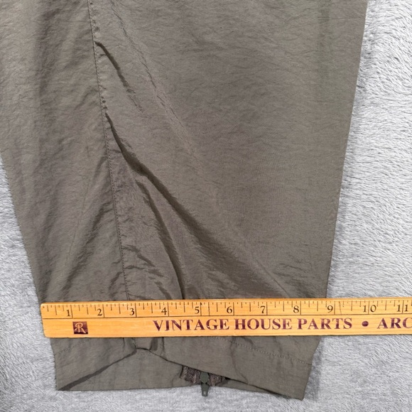 REI Womens L Zip Off Convertible Hiking Pants Nylon Outdoor Trail Khaki Gorpcore - Picture 11 of 16